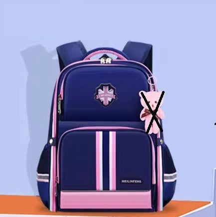 Pink Student School Bag For Kids 4169