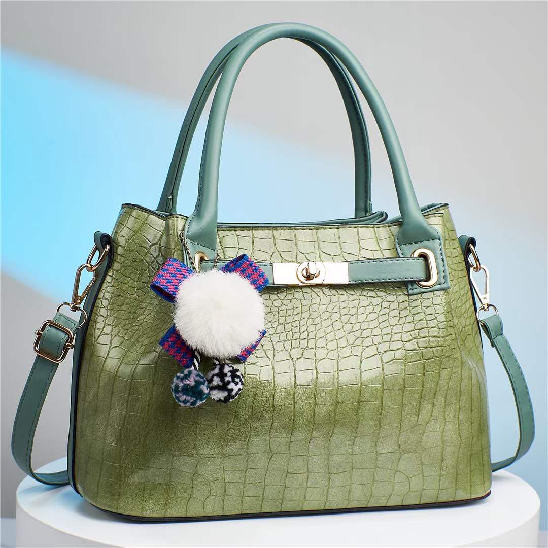 Green Handbag For Girls 932-5