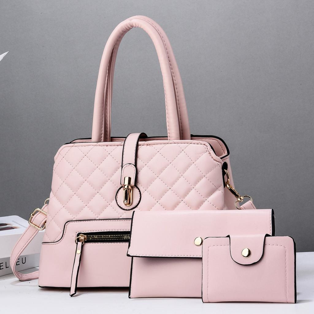 Pink 3in 1 Handbag For Girls 207-2