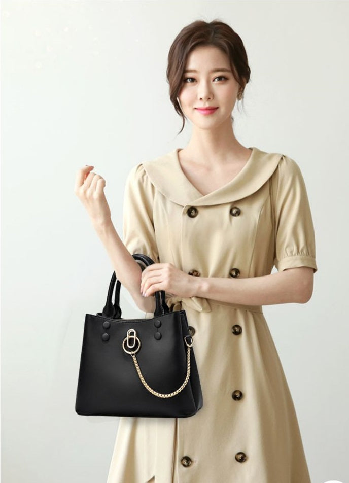 Black Handbag For Girls 058