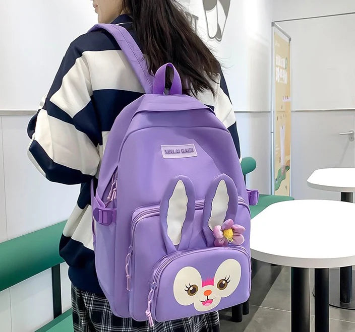 5 Pcs Set Backpack for Girls 2025