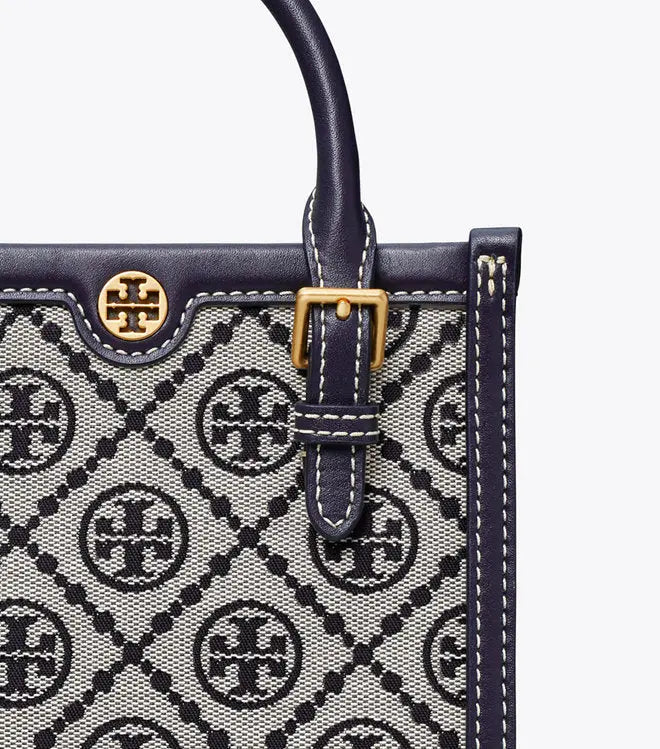 Tory Burch Monogram Mini Tote Bag 4484