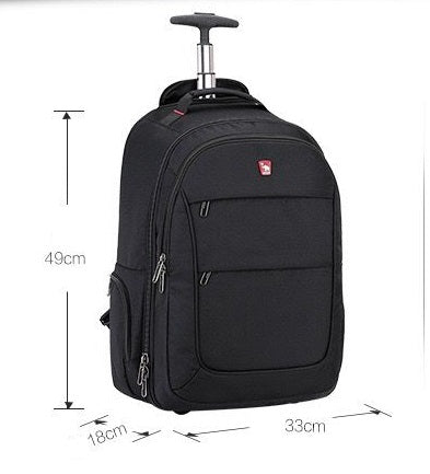 Black Mens Womens Laptop Business Backpack 101