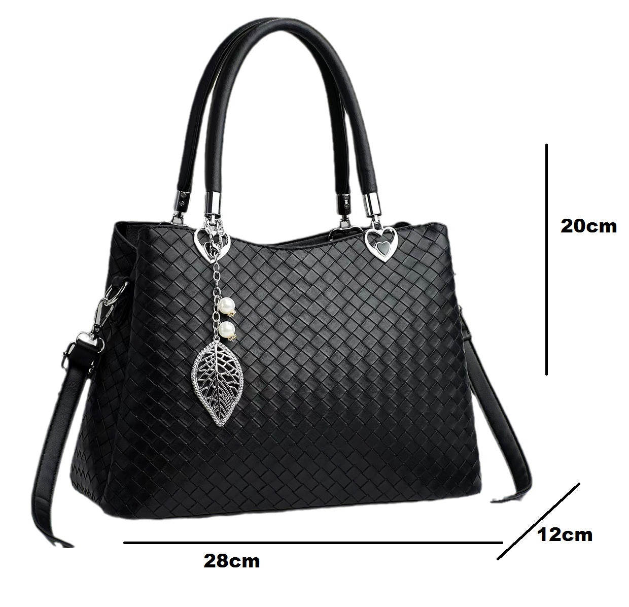 Black Handbag For Girls H6690-8