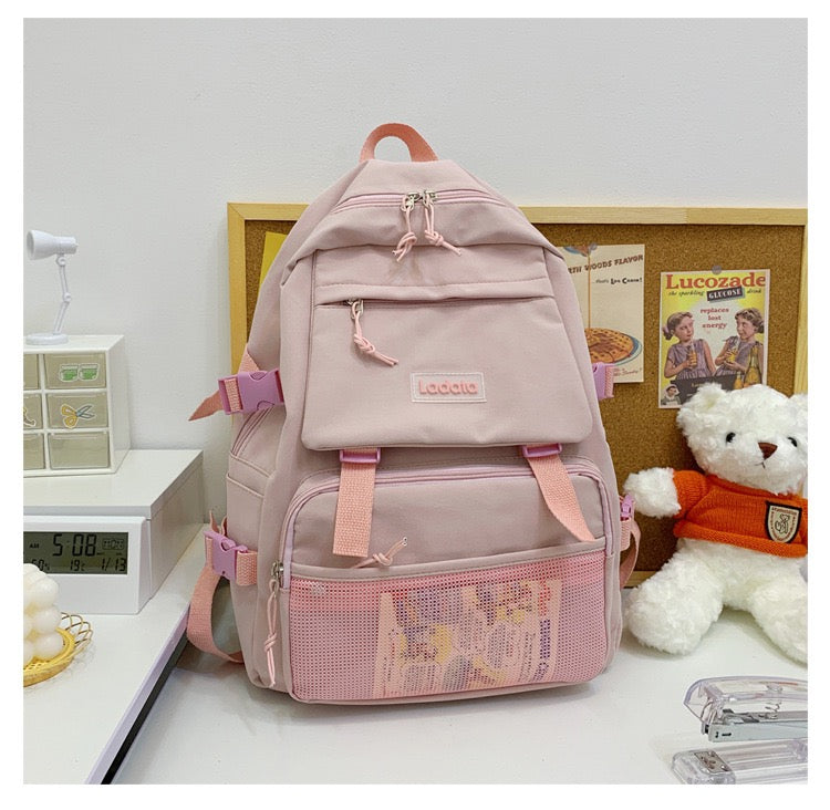 Pink Girls School Bags 6K12H