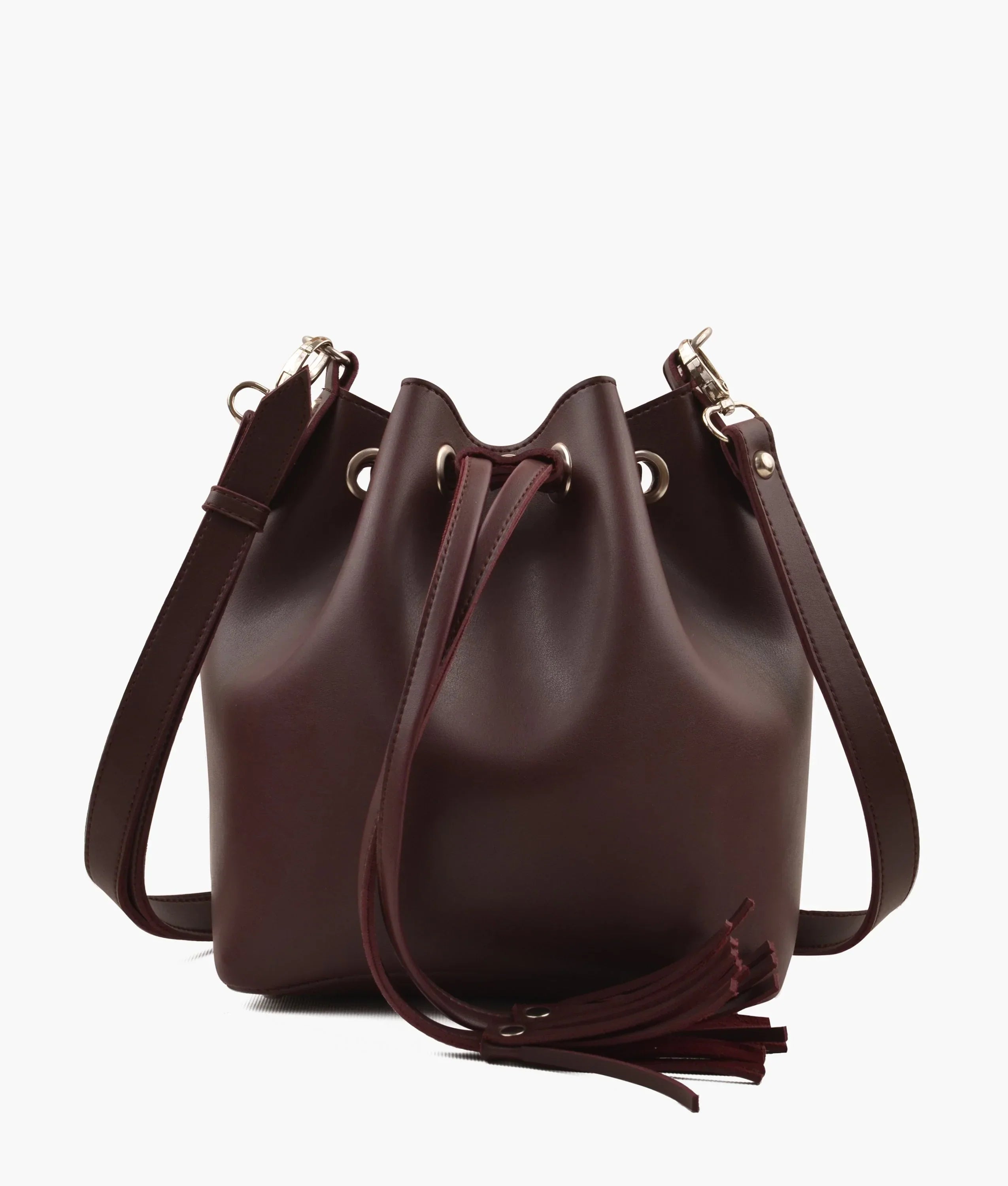 Maroon Ladies Bucket Bag 576