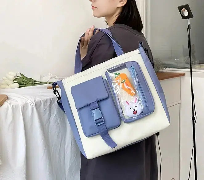 5 pcs Bunny Bag Travel Multifunctional Large Capacity Canvas Bag 978