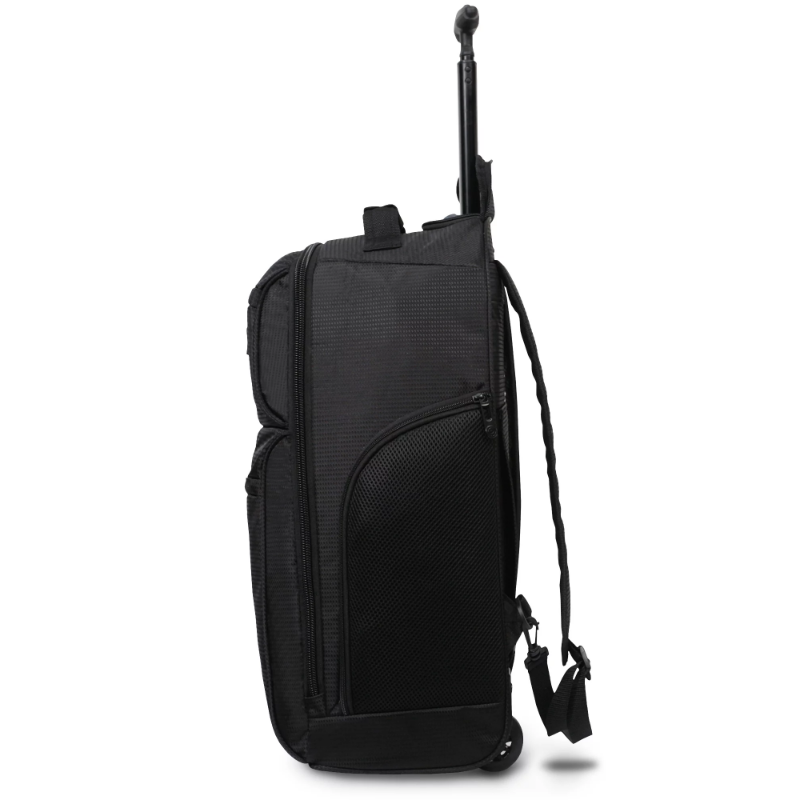 Protege 22" Black Rolling Backpack with Telescopic Handle 101