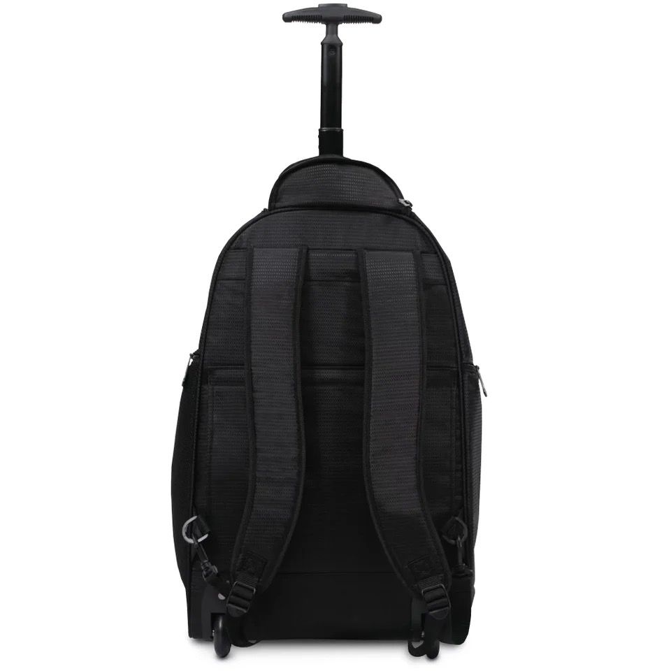 Protege 22" Black Rolling Backpack with Telescopic Handle 101