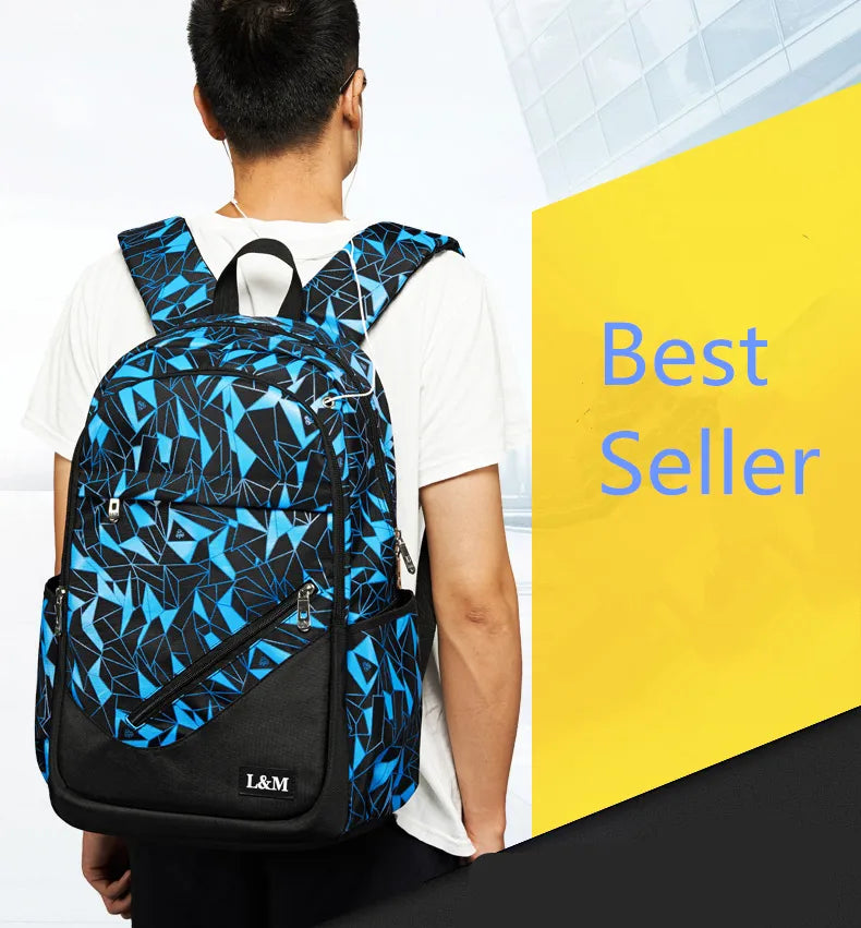 Laptop Backpack | Travel Backpack for Men 15.6 Inch School Bag 4199