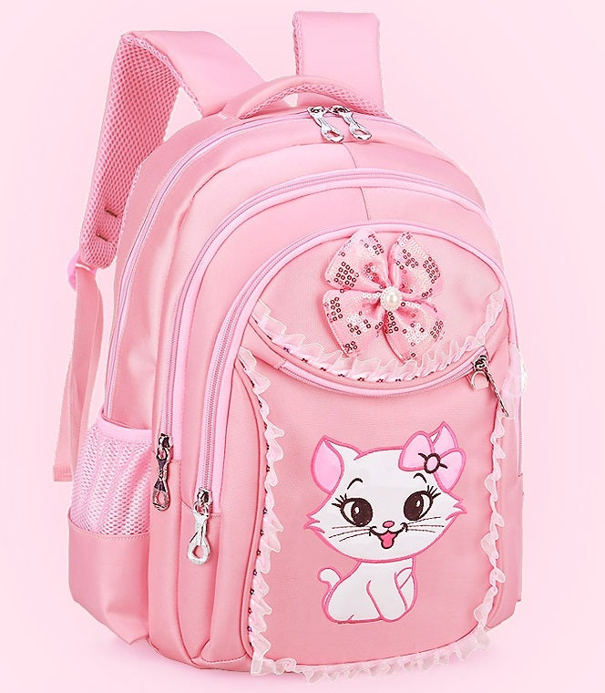 Pink School Bag For Kids 4136