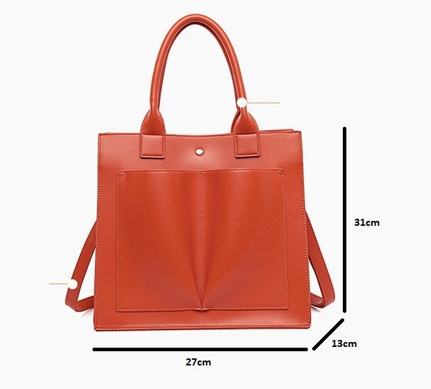 Brown Ladies Tote bag  586