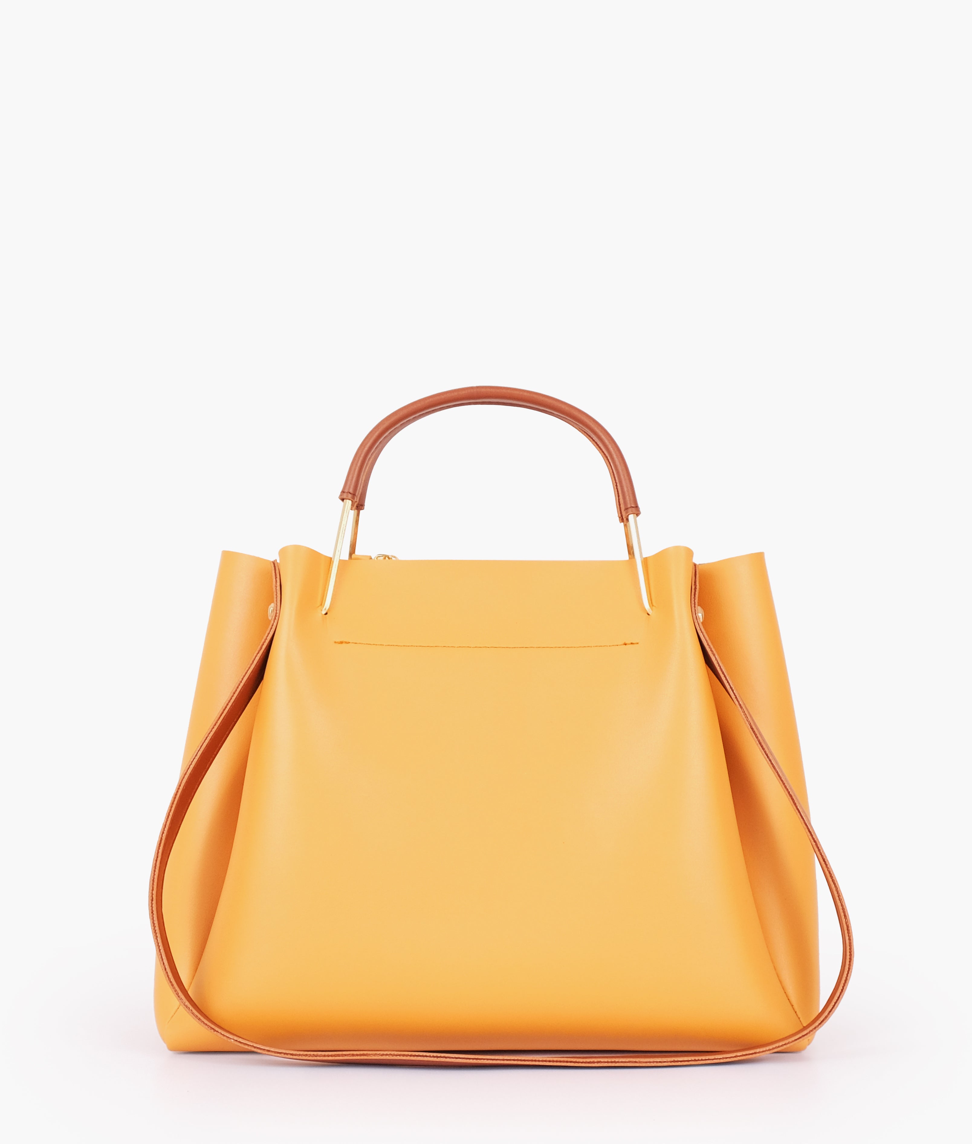 Yellow 2 in 1 Ladies Tote Bag 8850-12