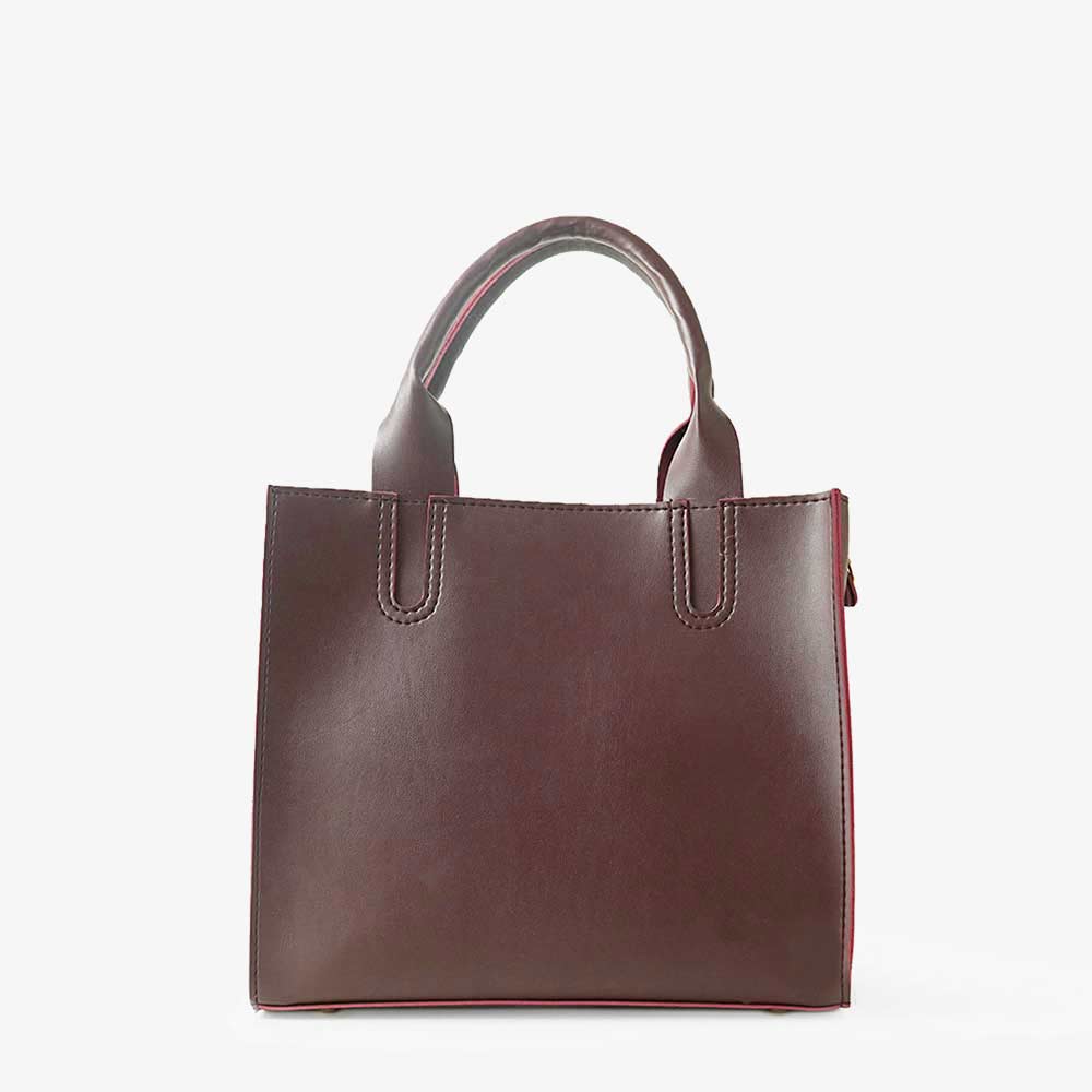 Maroon Ladies Tote bag  563