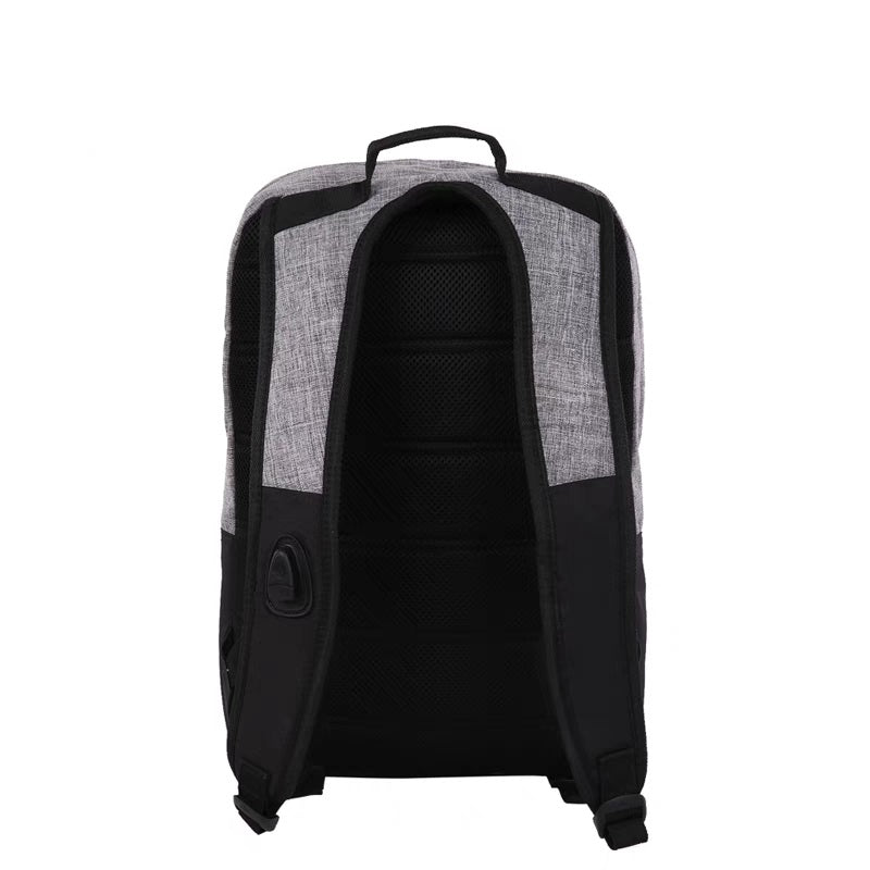 Grey Laptop Backpack For Boys And Girls 4023